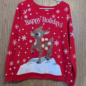 Rudolph Sweatshirt - FITS SMALL